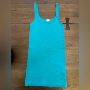 J Crew Perfect Fit Tank Blue Size XS